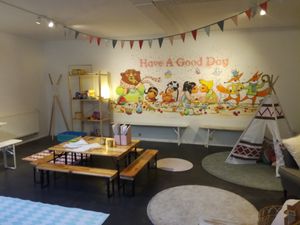 Area for kids at HART in Antwerpen