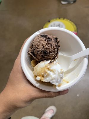 Cold brew and Texas   at Jeni's Ice Creams in Columbus
