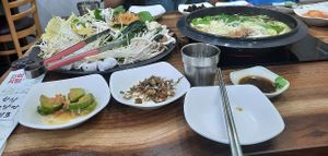  at Mushroom Shabu Shabu 버섯샤브샤브 in Seogwipo