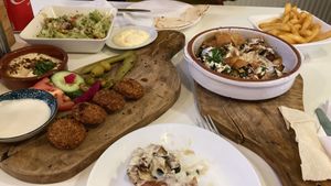   at Falafel en Hummus in The Hague