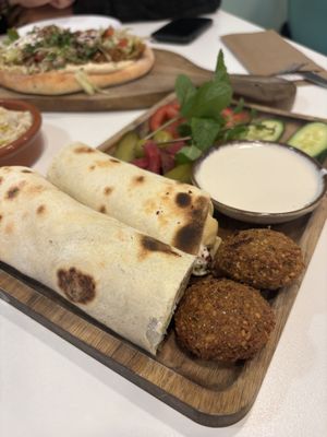   at Falafel en Hummus in The Hague