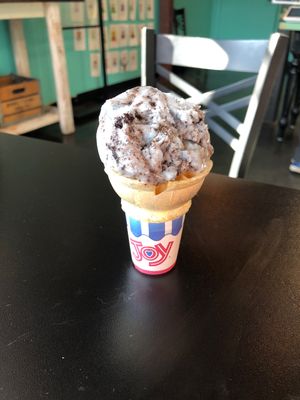 Cookie Monster!  at Bliss Scoop Shop in University Place