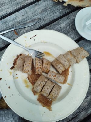 Simpel en lekker at Pannekoekenmolen De Graanhalm in Burgh-haamstede