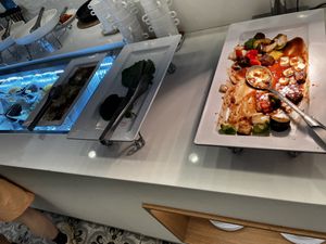 Buffet   at Salrim Vegetarian Buffet 살림 채식뷔페 - Nam in Gwangju