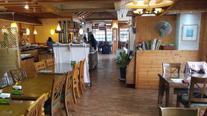 Interior of location at Soswaewon 소쇄원 채식뷔페 - Nam in Damyang