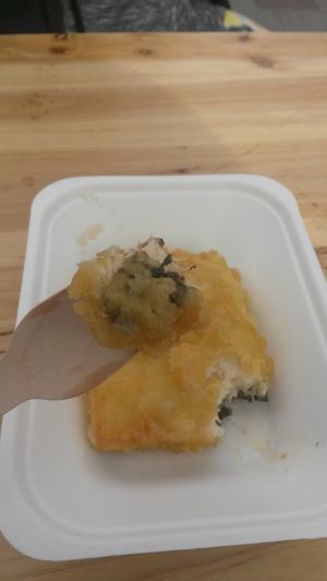 Vegan fish  at There's No Catch in Guisborough