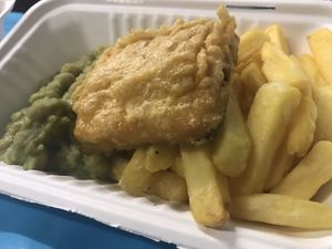 Fish & chips  at There's No Catch in Guisborough