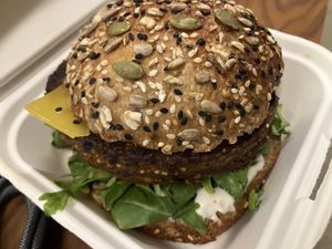 El Bandito: ask for vegan version  at Hopdoddy Burger Bar - Anderson in Austin