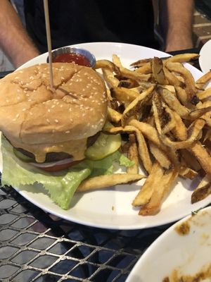 Beyond burger with cashew cheese   at Keg & Kitchen in Haddon Township