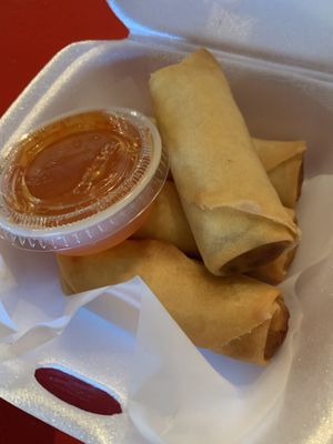 Spring Rolls at Papaya Bay in Banning
