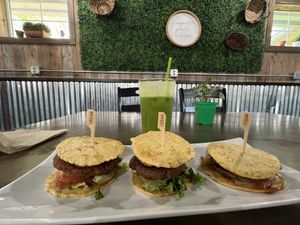 Sliders   at SO Veganly in Spring