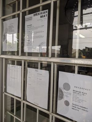 Menu at SO Veganly in Spring