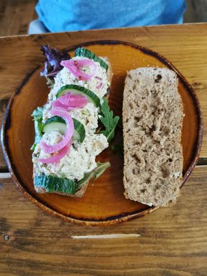 Tuna sandwich at De Ontdekking in Utrecht