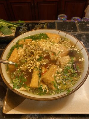 Vegan pho  at Kyodai in Fuessen