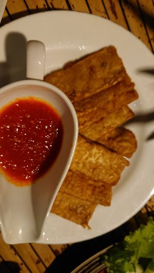Crispy tempe at Jizzy Warung in 