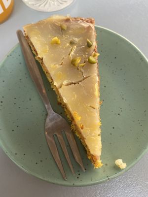 Lemon cake at Meneer Nilsson in Zierikzee