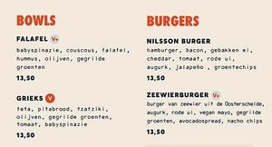 vegan options at Meneer Nilsson in Zierikzee