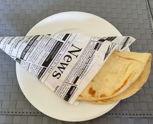 Pita bread  at Falafelo in Heilbronn