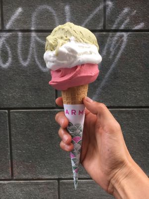   at Carmen Gelato in Bergamo