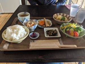 Meal at Door in Tokushima