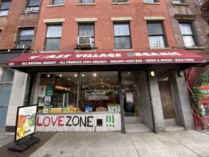 store front  at East Village Organic in New York City