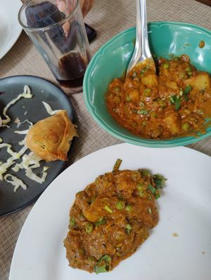 Aloo matar at K Himalaya Indian in Koh Lanta