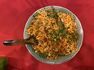 Vegan briyani - so good! at K Himalaya Indian in Koh Lanta