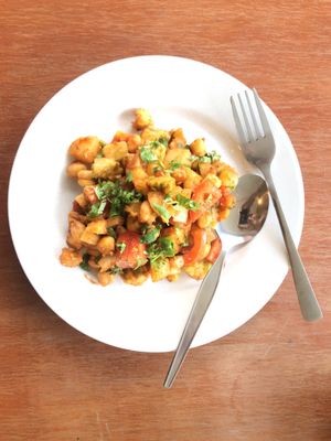 Beans & Potatoes at K Himalaya Indian in Koh Lanta