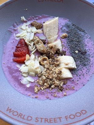 granola and coconut yoghurt  at Estrella in Thessaloniki