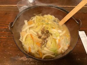 Vegan hoto  at Hoto Fudo in Fujikawaguchiko