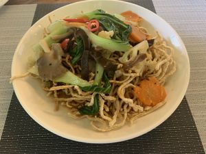 Crispy Noodle Nest at Peas in Da Nang