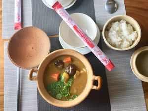 Vietnamese curry at Peas in Da Nang