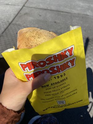 cute!  at Piroshky Piroshky - Pike Place in Seattle