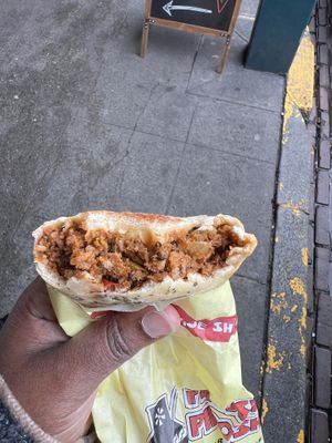 Vegan Chipotle  at Piroshky Piroshky - Pike Place in Seattle