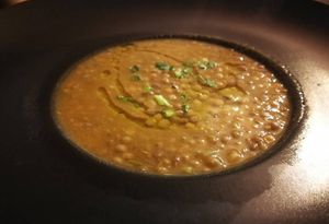 Lentil soup at Zupperia Le Puelle in Foligno
