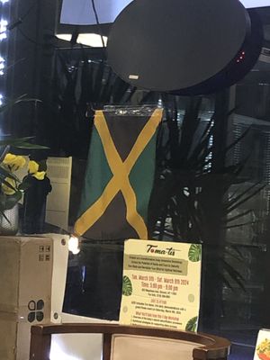 Jamaica flag   at Toma-Tis in Elmont
