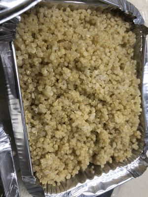 Sides of quinoa   at Toma-Tis in Elmont