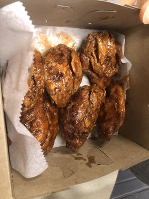 Barbecue chicken: mushroom bases cooked with authentic herbs and spices   at Toma-Tis in Elmont