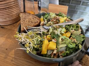 Eat your greens saladd  at Oscar Natural Good Food & Bar in Koblenz