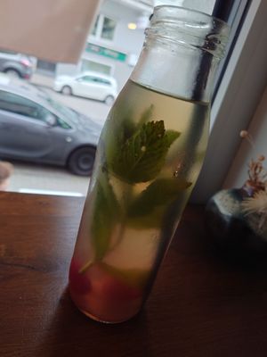 Homemade Limonade at Oscar Natural Good Food & Bar in Koblenz