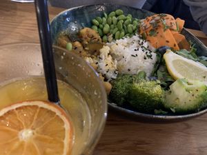 Veg bowl  at Oscar Natural Good Food & Bar in Koblenz