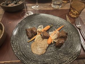 seitan peposo   at Konnubio in Florence