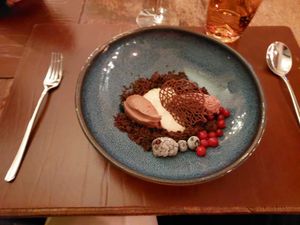 Giardino di cioccolato vegano at Konnubio in Florence