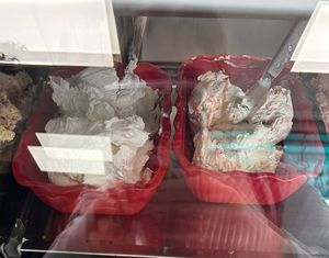 Vegan regular & vegan veggie cream cheese  at Seaford Bagels in Seaford