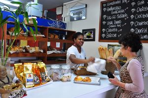 Fresh pastries baked daily in our on-site bakery at Bulaccino Cafe - Garden City in Suva