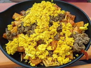 Vegan Uncle Jessie at Bobcat Bonnie's in Ypsilanti