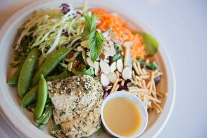 Fresh Salad at The Mindful Cafe in Ramsey