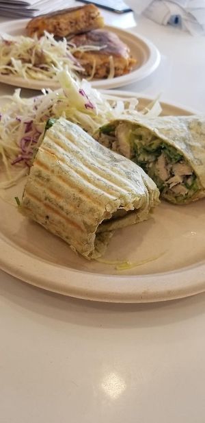 Avocado, Tomatoe & Cucumber Sandwich at The Mindful Cafe in Ramsey