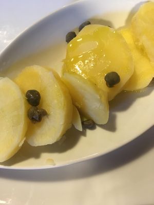 Occitan salad  at Mascha Parpaja in Canosio