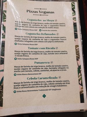 Cardápio vegan 2023. at Casa Aho in Aracaju